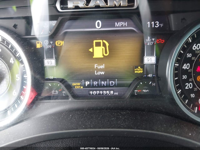 2019 Ram 1500 Laramie მანქანა იყიდება აუქციონზე, vin: 1C6SRFJT7KN612686, აუქციონის ნომერი: 45776024