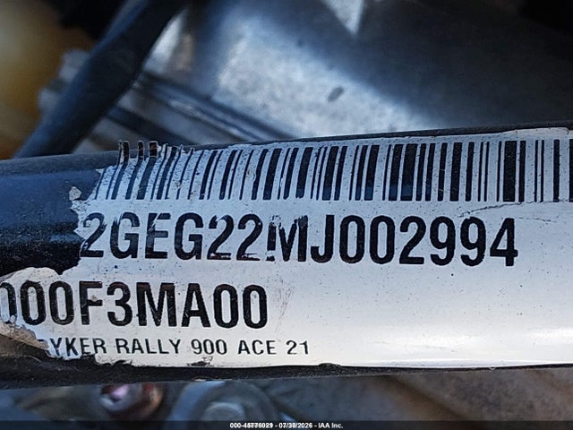 Can-Am Ryker Rally Edition 2021 3JB2GEG22MJ002994 Image 10