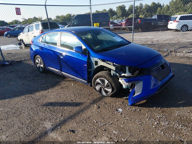 2019 Hyundai Ioniq Hybrid Sel მანქანა იყიდება აუქციონზე, vin: KMHC75LC4KU136442, აუქციონის ნომერი: 45776034