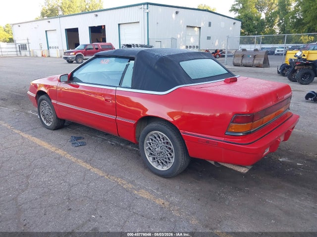Aukcja sprzedaży 1993 Chrysler Lebaron, vin: 1C3XU4537PF579299, numer aukcji: 45776046