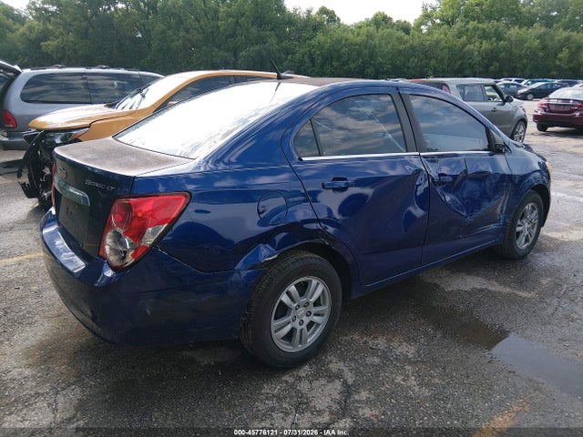 Продажа на аукционе авто 2013 Chevrolet Sonic Lt Auto, vin: 1G1JC5SG8D4238186, номер лота: 45776121