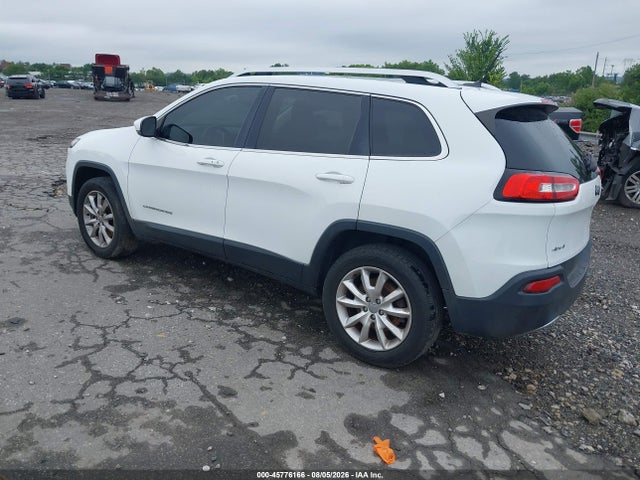 Продаж на аукціоні авто 2015 Jeep Cherokee Limited, vin: 1C4PJMDB9FW556814, номер лоту: 45776166