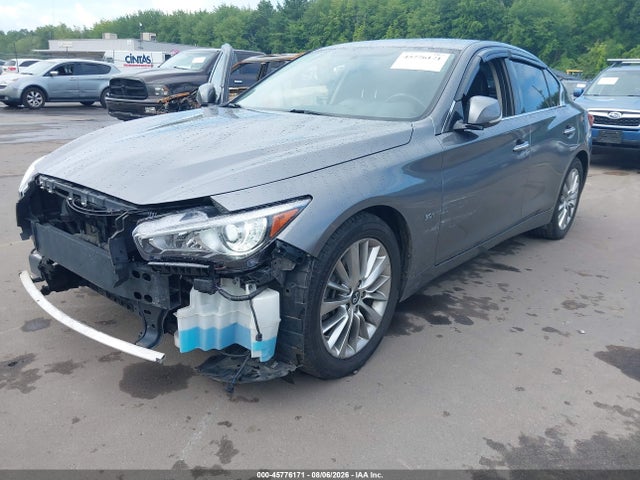 2019 Infiniti Q50 3.0t Luxe მანქანა იყიდება აუქციონზე, vin: JN1EV7AR4KM554394, აუქციონის ნომერი: 45776171