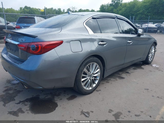 2019 Infiniti Q50 3.0t Luxe მანქანა იყიდება აუქციონზე, vin: JN1EV7AR4KM554394, აუქციონის ნომერი: 45776171