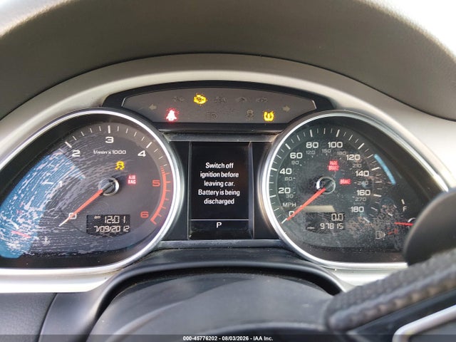 45776202 :رقم المزاد ، WA1WMAFE7ED002927 vin ، 2014 Audi Q7 3.0 Tdi Premium مزاد بيع