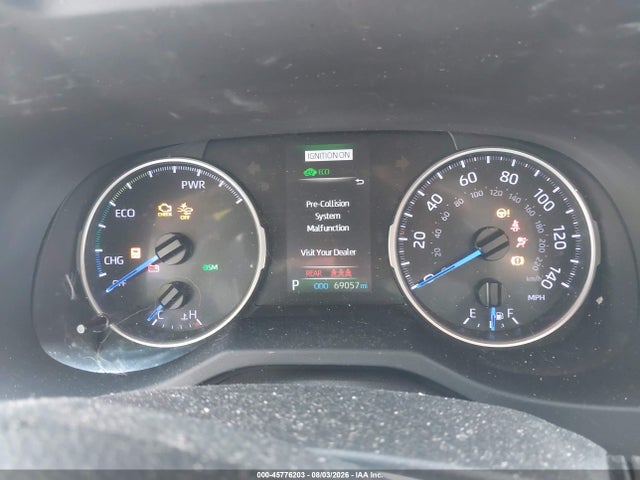 45776203 :رقم المزاد ، JTMRWRFV7KD032131 vin ، 2019 Toyota Rav4 Hybrid Xle مزاد بيع