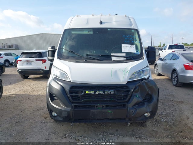 Auction sale of the 2025 Ram Promaster 3500 Tradesman High Roof 159 Wb W/pass Seat, vin: 3C6MRVHG6SE548320, lot number: 45776339