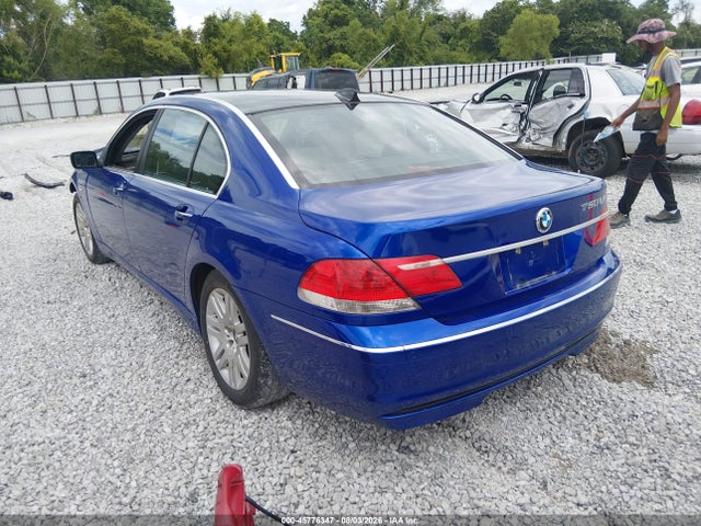 2008 Bmw 750li მანქანა იყიდება აუქციონზე, vin: WBAHN83558DT78150, აუქციონის ნომერი: 45776347