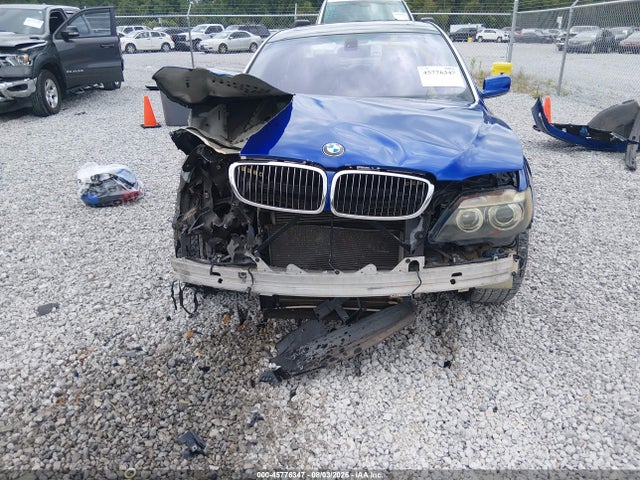 2008 Bmw 750li მანქანა იყიდება აუქციონზე, vin: WBAHN83558DT78150, აუქციონის ნომერი: 45776347