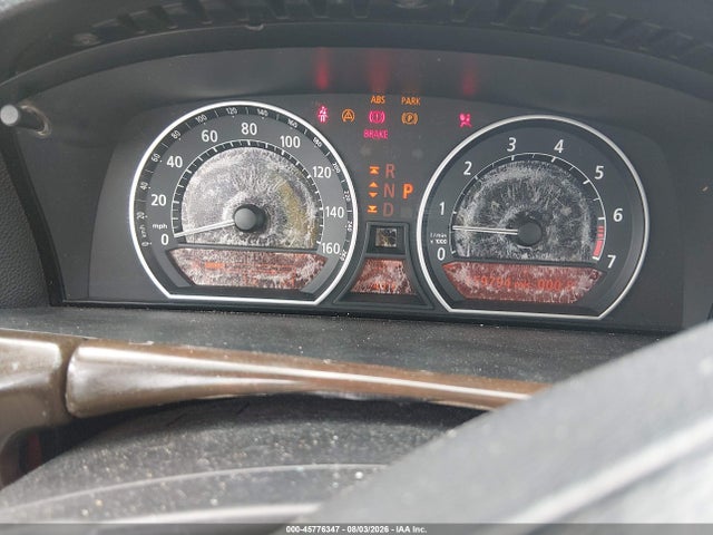 2008 Bmw 750li მანქანა იყიდება აუქციონზე, vin: WBAHN83558DT78150, აუქციონის ნომერი: 45776347