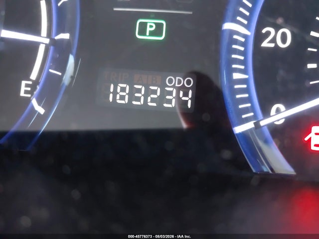 45776373 :رقم المزاد ، JTHBB1BA0A2017027 vin ، 2010 Lexus Hs 250h Premium مزاد بيع