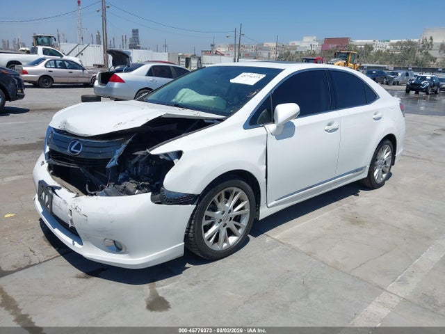 45776373 :رقم المزاد ، JTHBB1BA0A2017027 vin ، 2010 Lexus Hs 250h Premium مزاد بيع