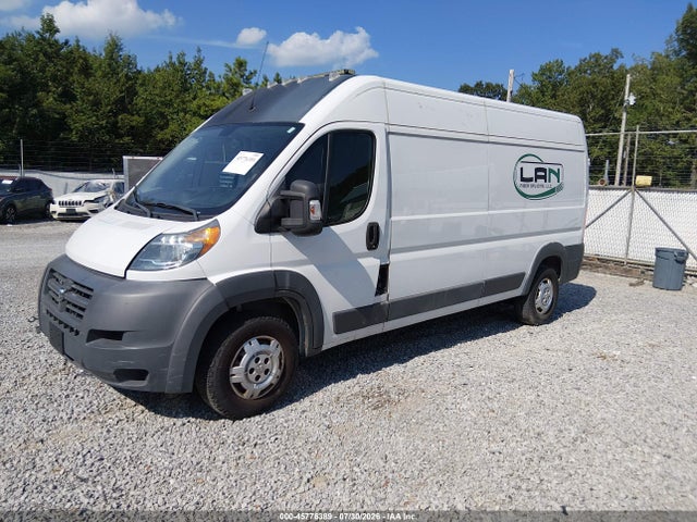 45776389 :رقم المزاد ، 3C6TRVDDXEE120343 vin ، 2014 Ram Promaster 2500 High Roof مزاد بيع