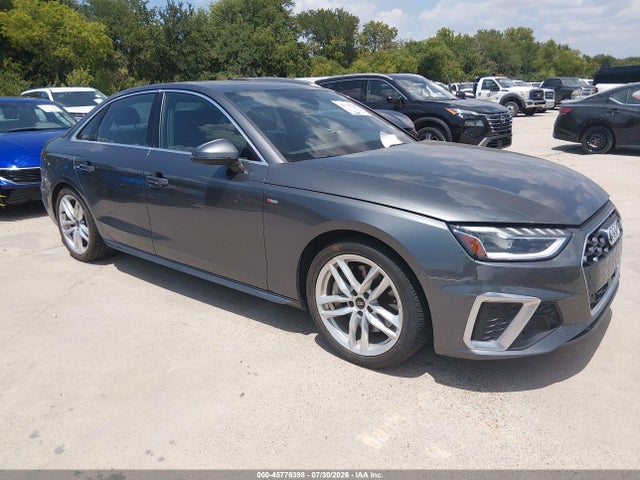 45776398 :رقم المزاد ، WAUEAAF46RN010628 vin ، 2024 Audi A4 Premium Plus 45 Tfsi S Line Quattro S Tronic مزاد بيع