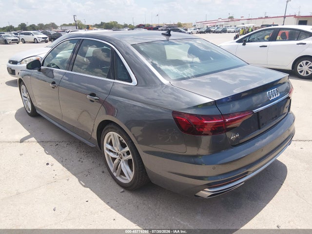 45776398 :رقم المزاد ، WAUEAAF46RN010628 vin ، 2024 Audi A4 Premium Plus 45 Tfsi S Line Quattro S Tronic مزاد بيع