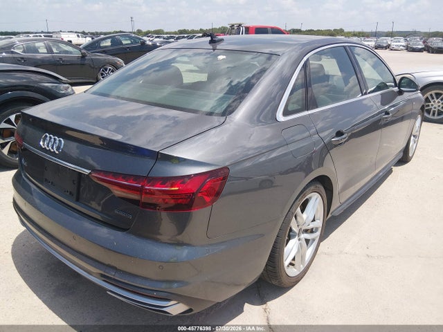 45776398 :رقم المزاد ، WAUEAAF46RN010628 vin ، 2024 Audi A4 Premium Plus 45 Tfsi S Line Quattro S Tronic مزاد بيع