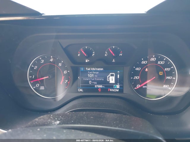 45776411 :رقم المزاد ، 1G1FF1R7XL0147860 vin ، 2020 Chevrolet Camaro Rwd  Lt1 مزاد بيع