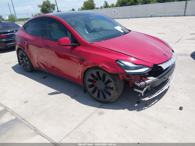 Auction sale of the 2023 Tesla Model Y Performance Dual Motor All-wheel Drive, vin: 7SAYGDEF2PF920777, lot number: 45776444