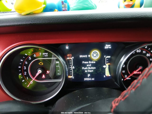 Продажа на аукционе авто 2021 Jeep Wrangler Unlimited Rubicon 4x4, vin: 1C4HJXFN2MW632741, номер лота: 45776458