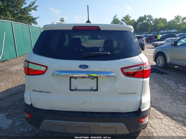 Aukcja sprzedaży 2021 Ford Ecosport Titanium, vin: MAJ3S2KE0MC411355, numer aukcji: 45776466