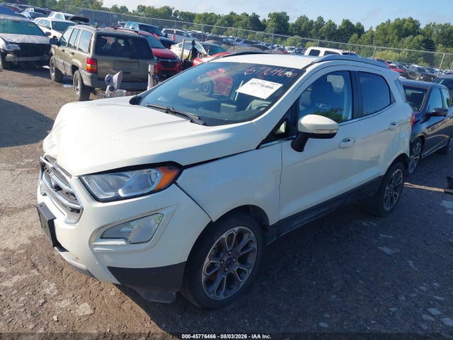 Aukcja sprzedaży 2021 Ford Ecosport Titanium, vin: MAJ3S2KE0MC411355, numer aukcji: 45776466