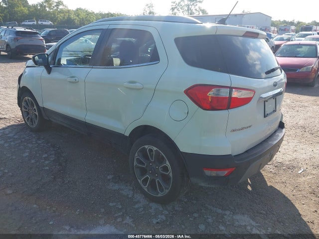 Aukcja sprzedaży 2021 Ford Ecosport Titanium, vin: MAJ3S2KE0MC411355, numer aukcji: 45776466