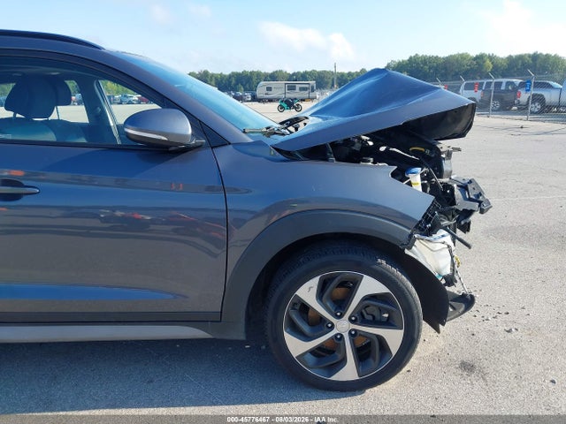 2018 Hyundai Tucson Value მანქანა იყიდება აუქციონზე, vin: KM8J3CA21JU619919, აუქციონის ნომერი: 45776467