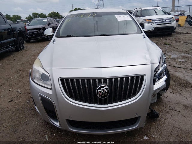 2012 Buick Regal Gs მანქანა იყიდება აუქციონზე, vin: 2G4GV5GV4C9213733, აუქციონის ნომერი: 45776512