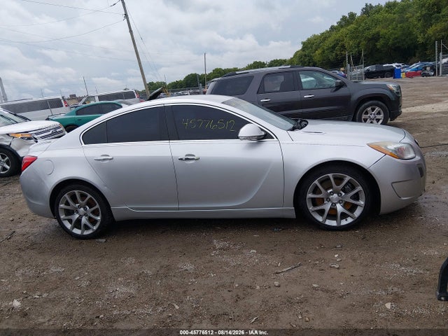 2012 Buick Regal Gs მანქანა იყიდება აუქციონზე, vin: 2G4GV5GV4C9213733, აუქციონის ნომერი: 45776512