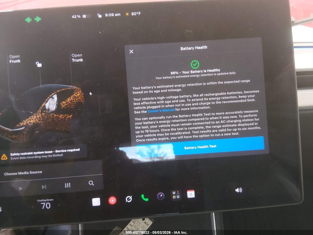 7SAYGDEE3TA697955 Tesla Model Y All-wheel Drive/long Range Launch Series/premium All-wheel Drive
