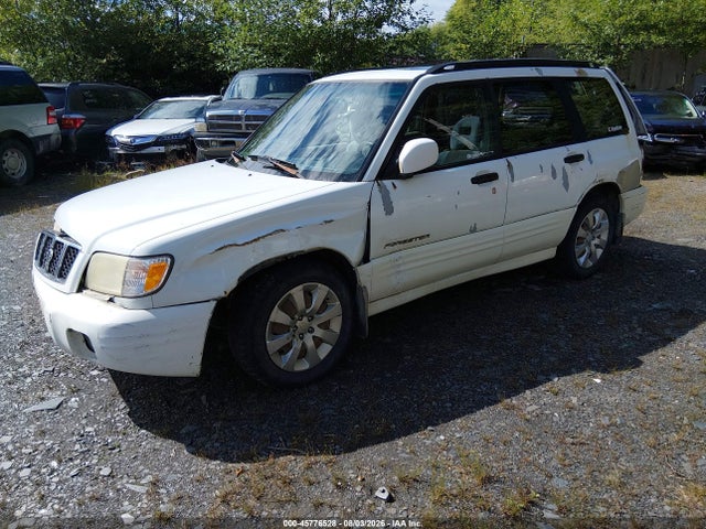 2001 Subaru Forester S მანქანა იყიდება აუქციონზე, vin: JF1SF65641H705738, აუქციონის ნომერი: 45776528