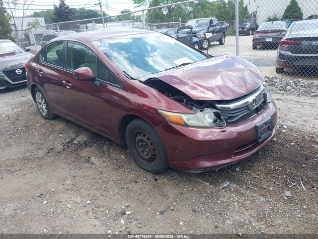 Aukcja sprzedaży 2012 Honda Civic Lx, vin: 2HGFB2F53CH565296, numer aukcji: 45776546