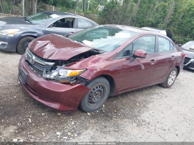 Aukcja sprzedaży 2012 Honda Civic Lx, vin: 2HGFB2F53CH565296, numer aukcji: 45776546
