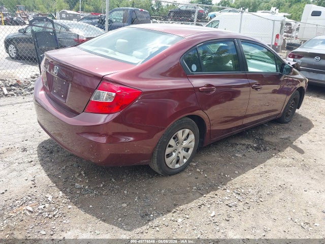 Aukcja sprzedaży 2012 Honda Civic Lx, vin: 2HGFB2F53CH565296, numer aukcji: 45776546