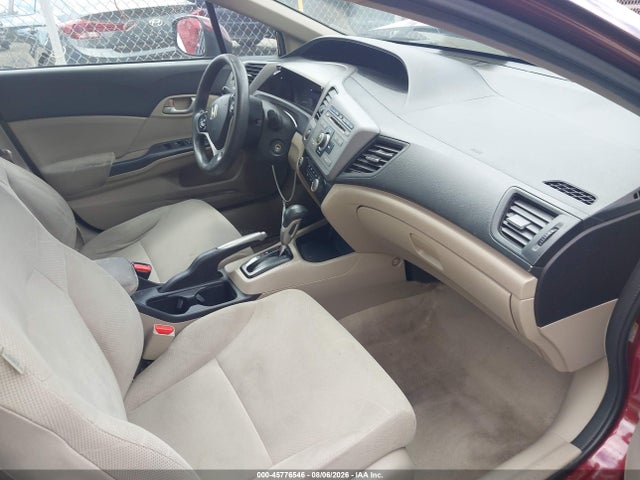 Aukcja sprzedaży 2012 Honda Civic Lx, vin: 2HGFB2F53CH565296, numer aukcji: 45776546