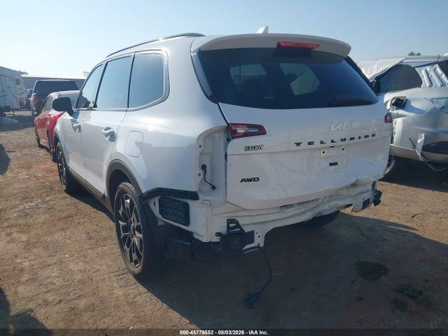 2022 Kia Telluride Ex მანქანა იყიდება აუქციონზე, vin: 5XYP3DHC1NG226500, აუქციონის ნომერი: 45776552