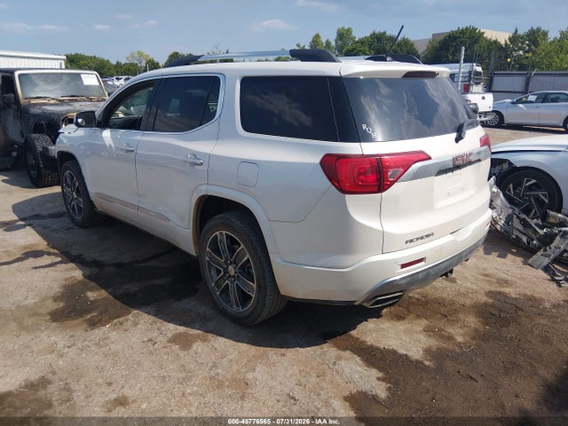45776565 :رقم المزاد ، 1GKKNPLS7HZ129414 vin ، 2017 Gmc Acadia Denali مزاد بيع