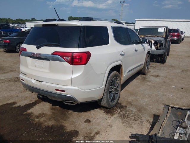 45776565 :رقم المزاد ، 1GKKNPLS7HZ129414 vin ، 2017 Gmc Acadia Denali مزاد بيع