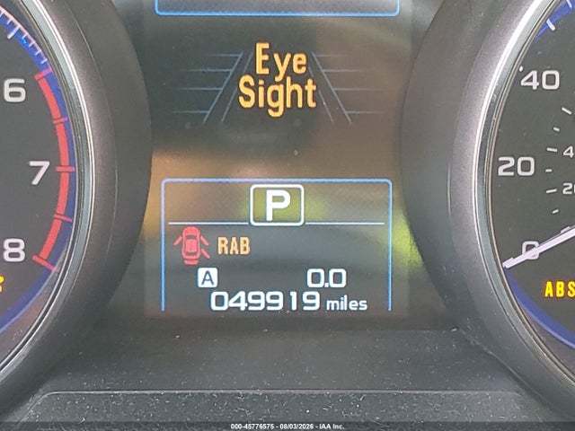 45776575 :رقم المزاد ، 4S4BSANC5K3225037 vin ، 2019 Subaru Outback 2.5i Limited مزاد بيع