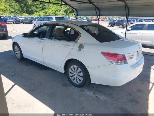 Продажа на аукционе авто 2010 Honda Accord 2.4 Lx, vin: 1HGCP2F37AA001634, номер лота: 45776593