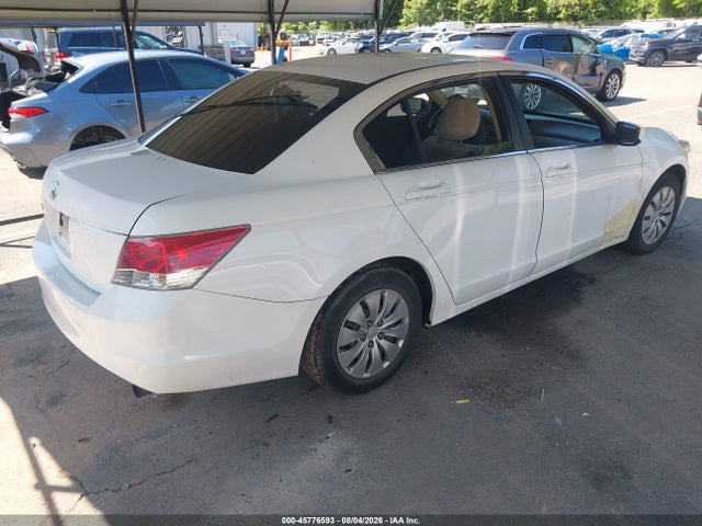 Продажа на аукционе авто 2010 Honda Accord 2.4 Lx, vin: 1HGCP2F37AA001634, номер лота: 45776593