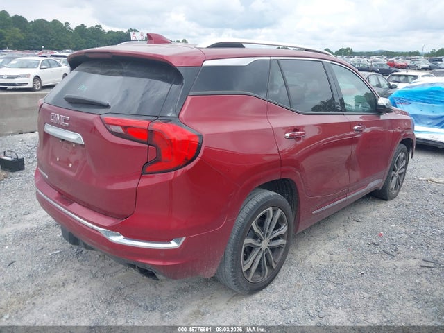 2018 Gmc Terrain Denali მანქანა იყიდება აუქციონზე, vin: 3GKALSEX8JL312590, აუქციონის ნომერი: 45776601