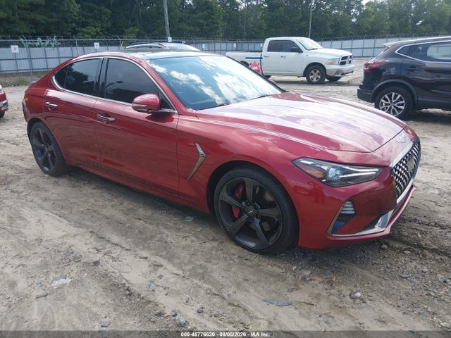 Auction sale of the 2019 Genesis G70 3.3t Advanced, vin: KMTG34LEXKU026591, lot number: 45776630