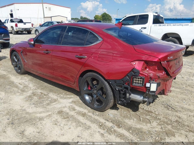 Aukcja sprzedaży 2019 Genesis G70 3.3t Advanced, vin: KMTG34LEXKU026591, numer aukcji: 45776630