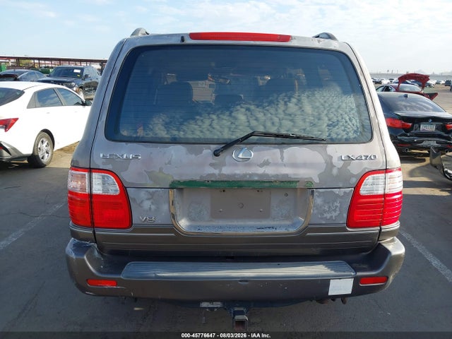 Продажа на аукционе авто 2000 Lexus Lx 470, vin: JT6HT00W3Y0082744, номер лота: 45776647