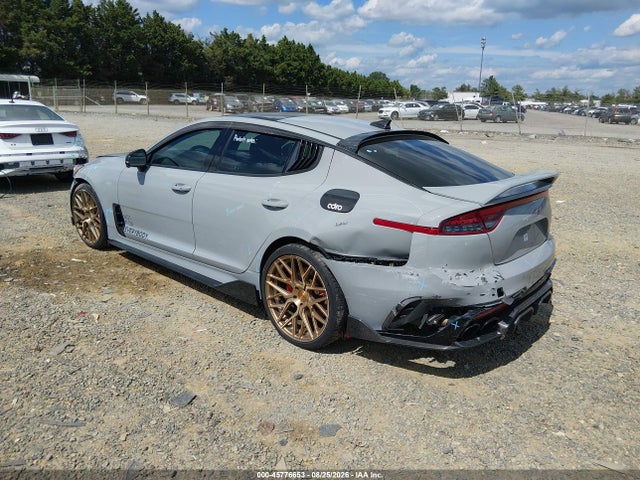 2022 Kia Stinger Gt2 მანქანა იყიდება აუქციონზე, vin: KNAE55LCXN6112400, აუქციონის ნომერი: 45776653
