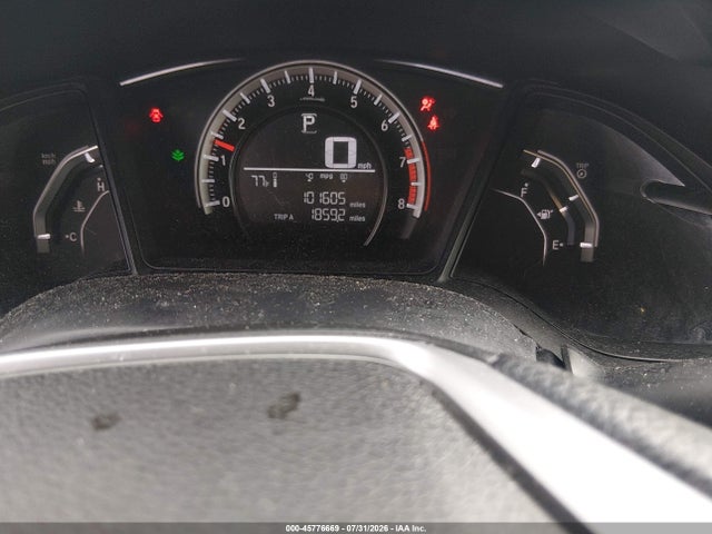 2016 Honda Civic Lx მანქანა იყიდება აუქციონზე, vin: 19XFC2F50GE010352, აუქციონის ნომერი: 45776669