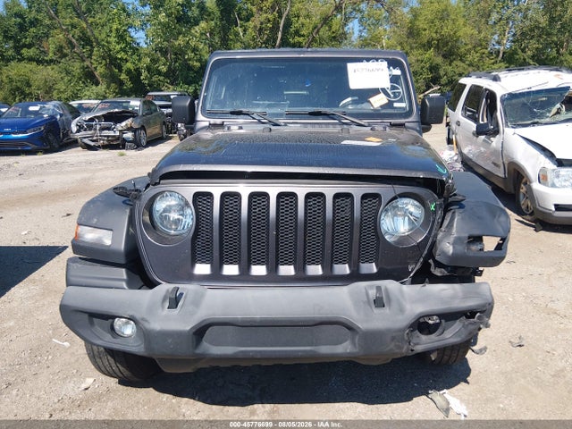 Продажа на аукционе авто 2018 Jeep Wrangler Unlimited Sport 4x4, vin: 1C4HJXDG1JW261054, номер лота: 45776699