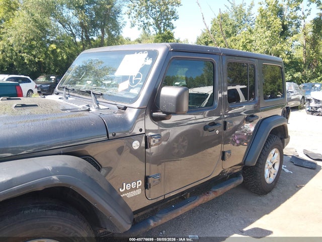 Продажа на аукционе авто 2018 Jeep Wrangler Unlimited Sport 4x4, vin: 1C4HJXDG1JW261054, номер лота: 45776699