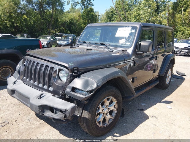Продажа на аукционе авто 2018 Jeep Wrangler Unlimited Sport 4x4, vin: 1C4HJXDG1JW261054, номер лота: 45776699